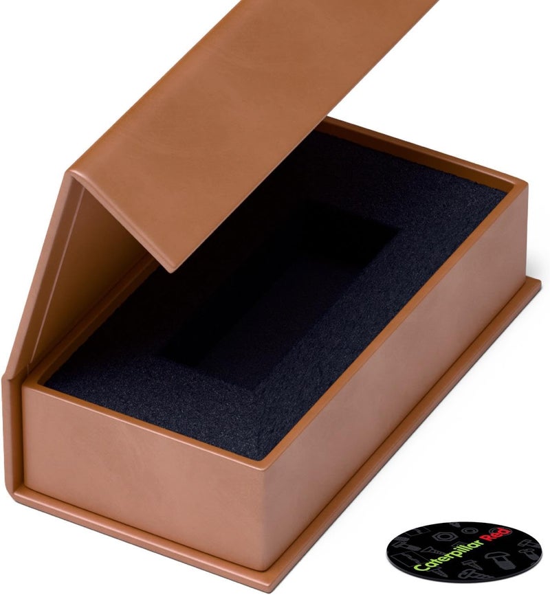 CATERPILLAR 4 x Magnetic USB Presentation Gift Boxes, Copper Colour, Flash Drives, Removable Drives, Wedding USB Box, Wedding Presentation Gift Box, 4, Photography, Present/Gift - Image 1